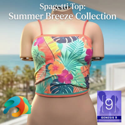 Spaghetti Top Summer Breeze Collection
