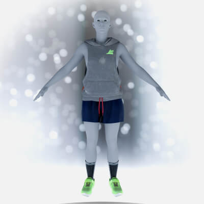 Sport Male Outfit for Genesis 9