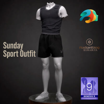 Sunday Sport Outfit for Genesis 9