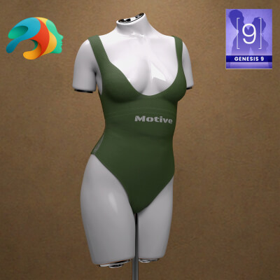 &quotSwimsuit Female&quot for Genesis 9