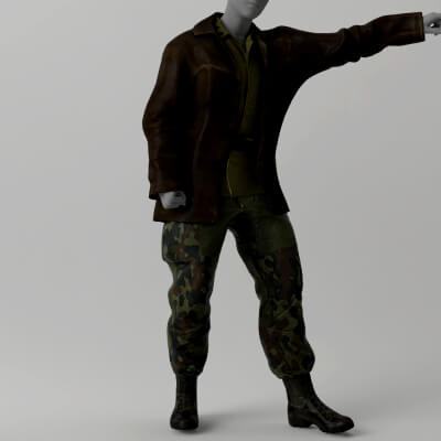 Tactical Command Outfit for Genesis 9