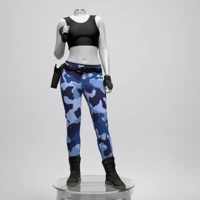 TR Nevada Outfit for Genesis 9