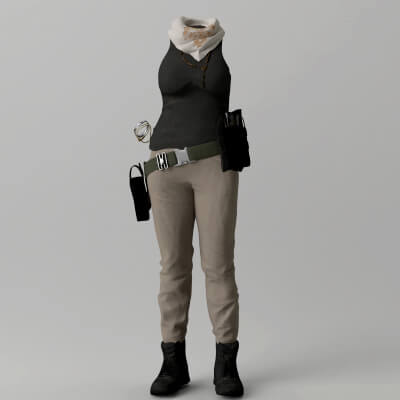 Underworld Outfit for Genesis 8 Female
