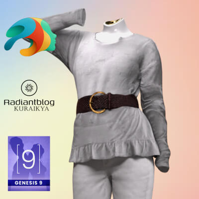 Urban Female Outfit for Genesis 9