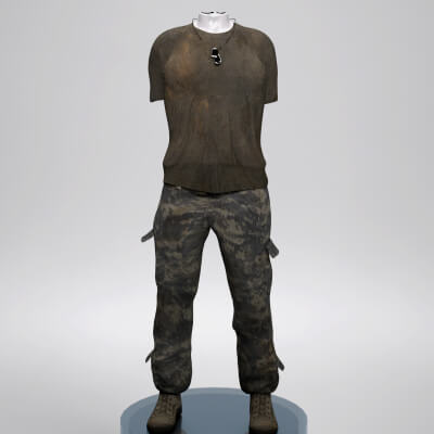 US Army Casuel Outfit for Genesis 9