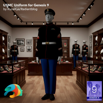 USMC Uniform for Genesis 9