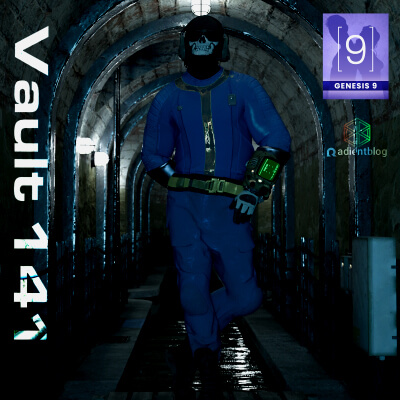 Vault Suit 141 for Genesis 9