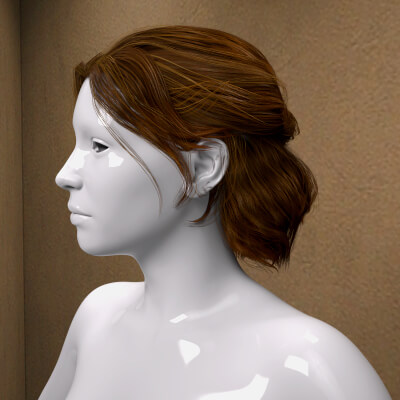 Yara Hair Style For Genesis 9