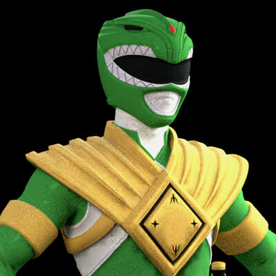 Green Ranger Genesis 8 Male daz