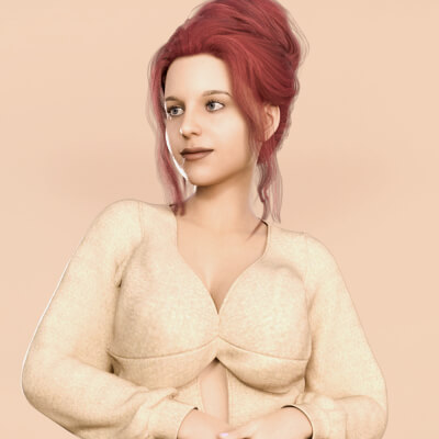 Monty Character Morph for Genesis 8 Female