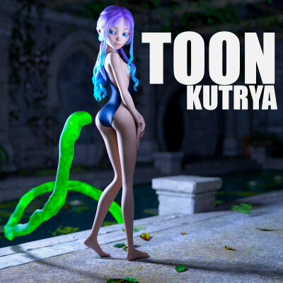 L8Eral Toons - Kutrya for Genesis 8.1 by l8eraljack