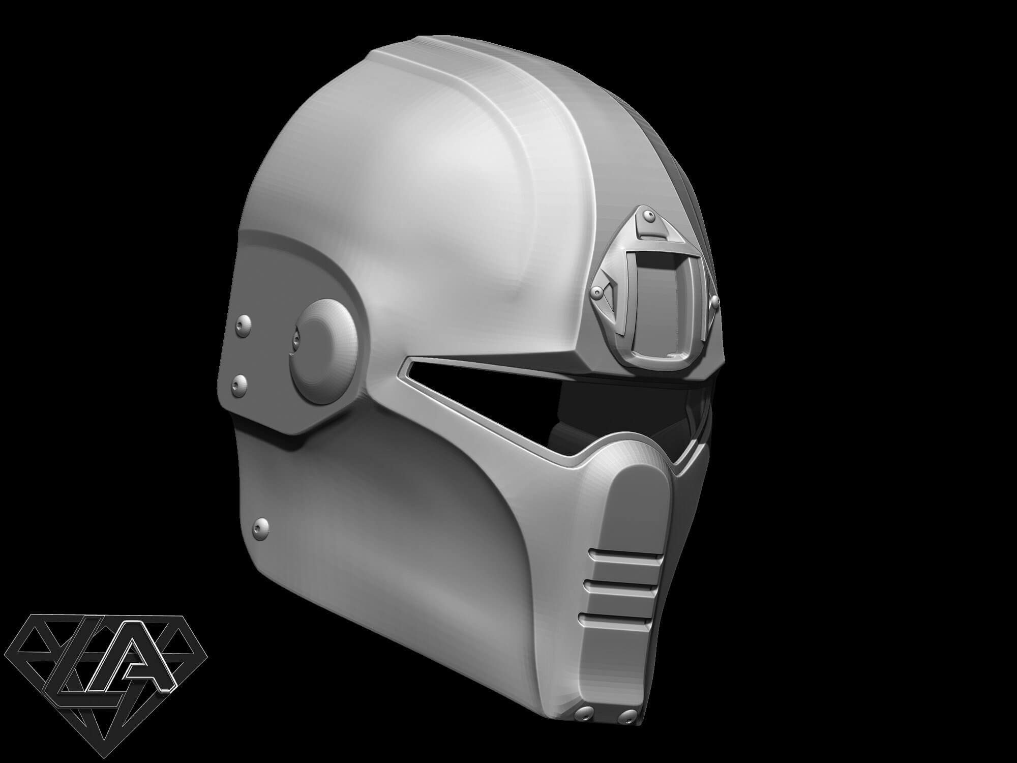 Custom Airsoft Mask 3D Print Model by LAfactorystore