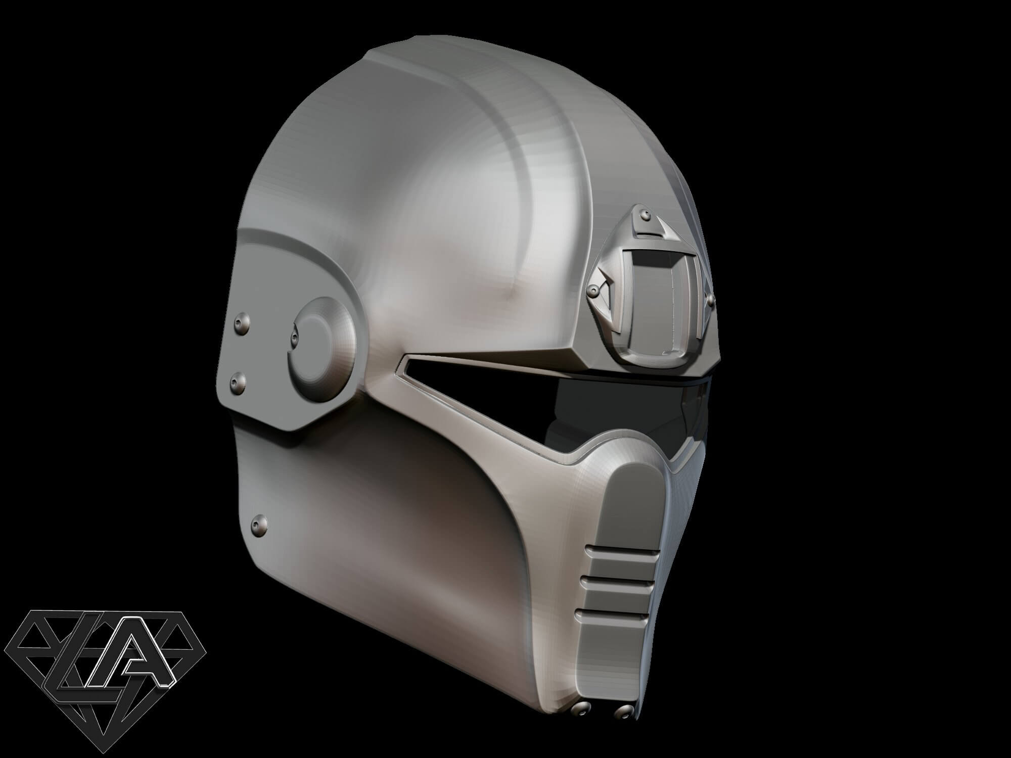 Custom Airsoft Mask 3D Print Model by LAfactorystore
