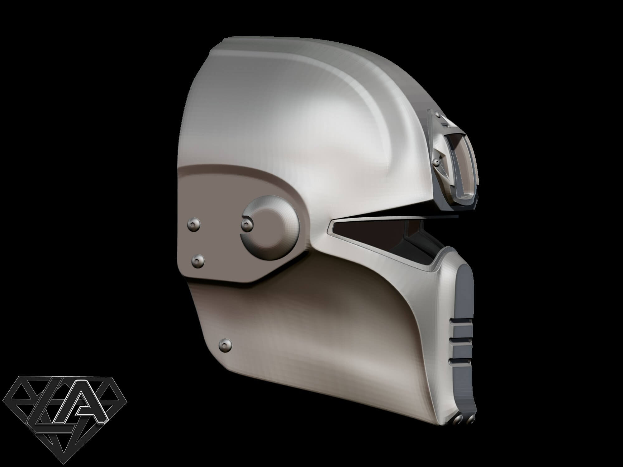 Custom Airsoft Mask 3D Print Model by LAfactorystore