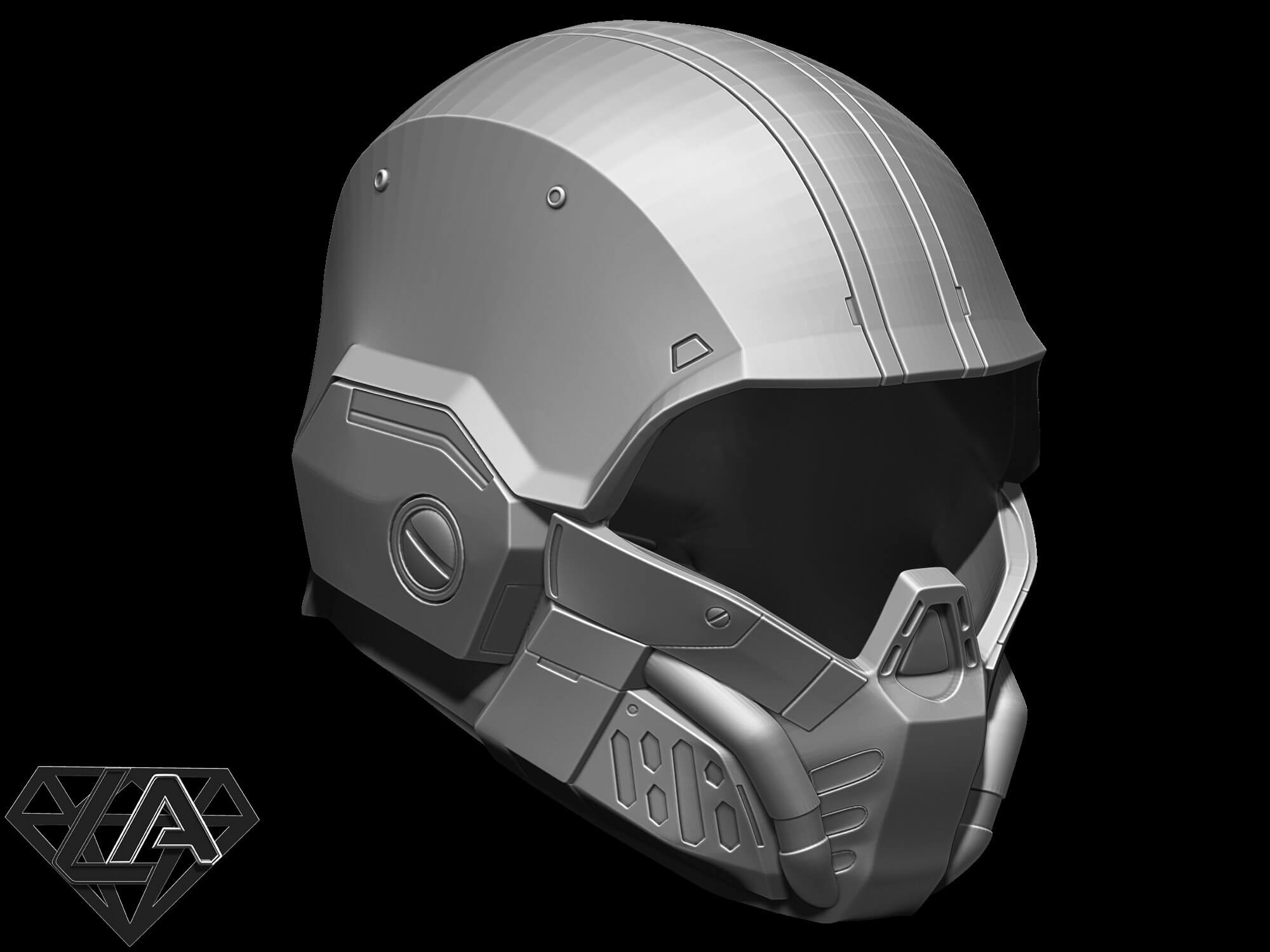 Destiny Argus Custom Helmet 3D Print Model by LAfactorystore