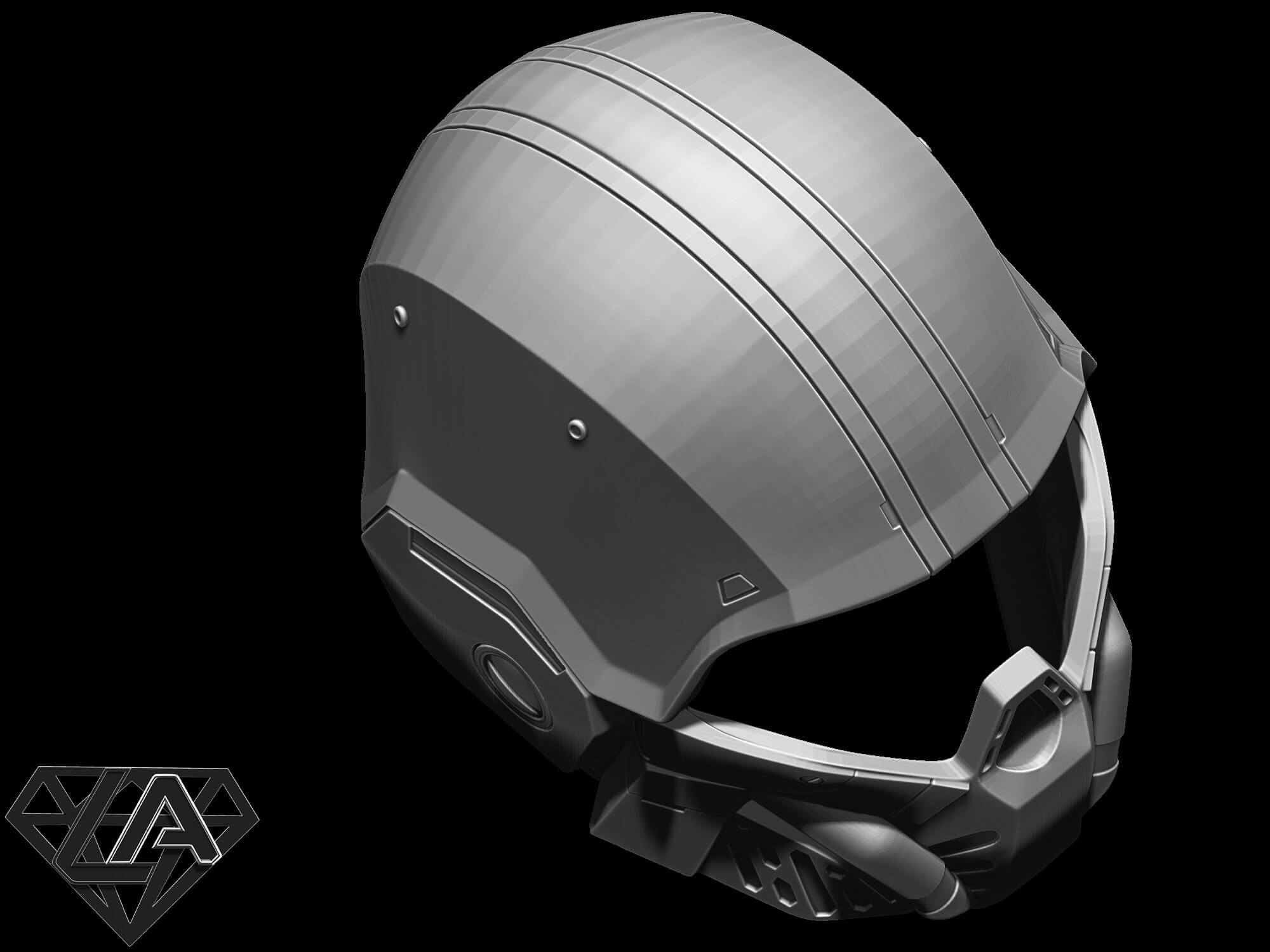 Destiny Argus Custom Helmet 3D Print Model by LAfactorystore