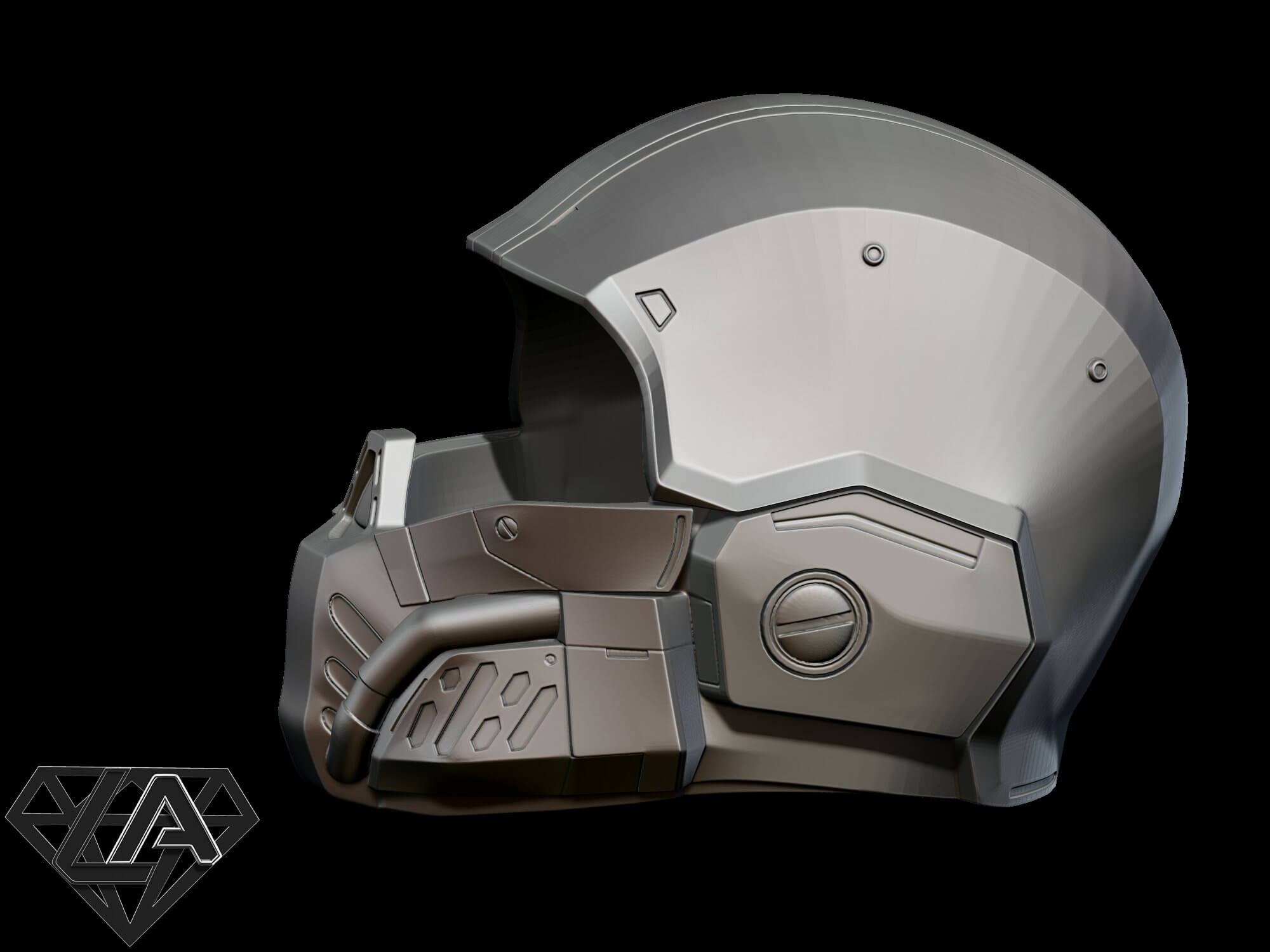 Destiny Argus Custom Helmet 3D Print Model by LAfactorystore