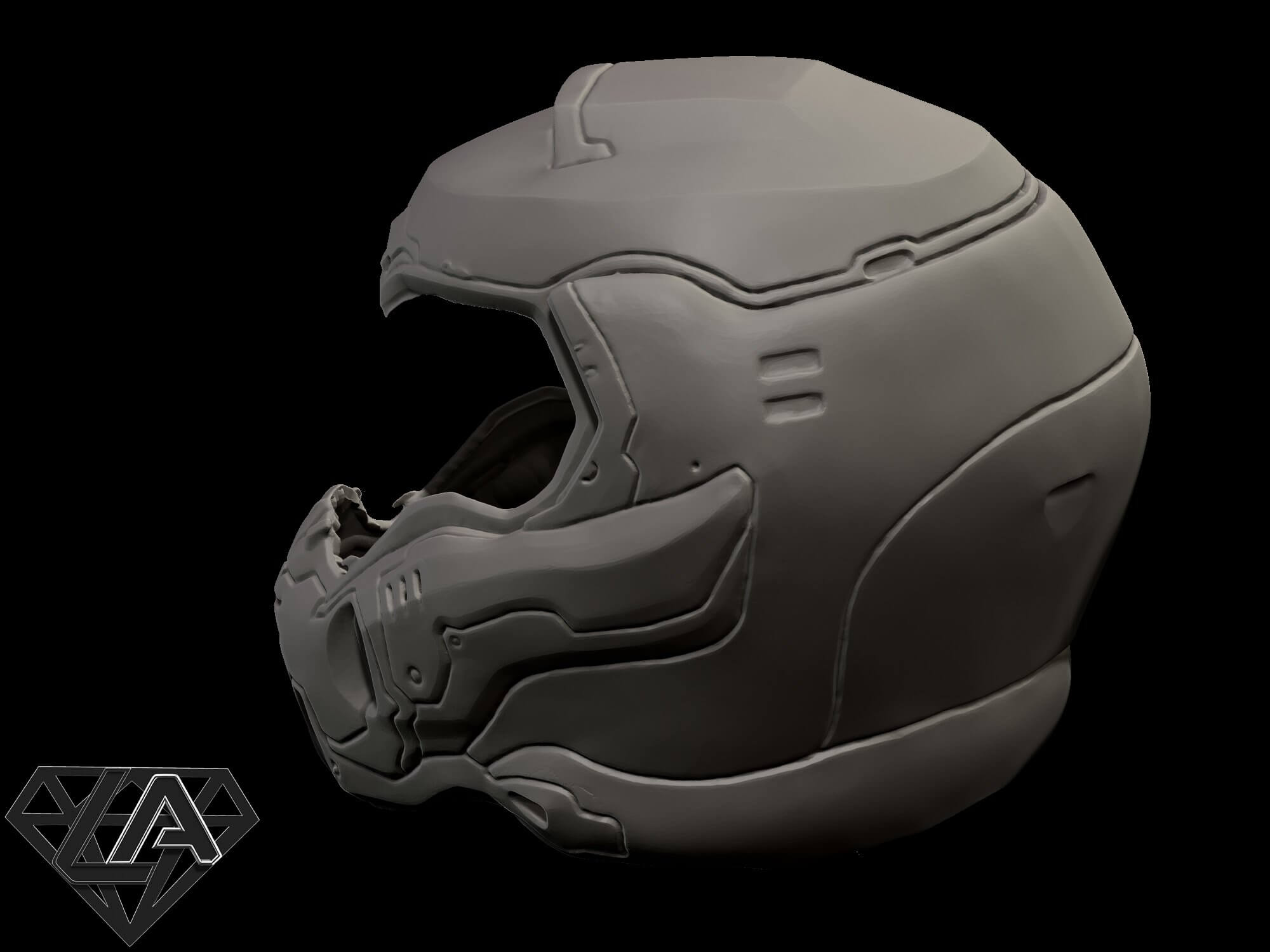 Шлем doomguy 3d. Шлем doomguy. Doom 1 шлем. Шлем думгая. Doom шлем дум гая.