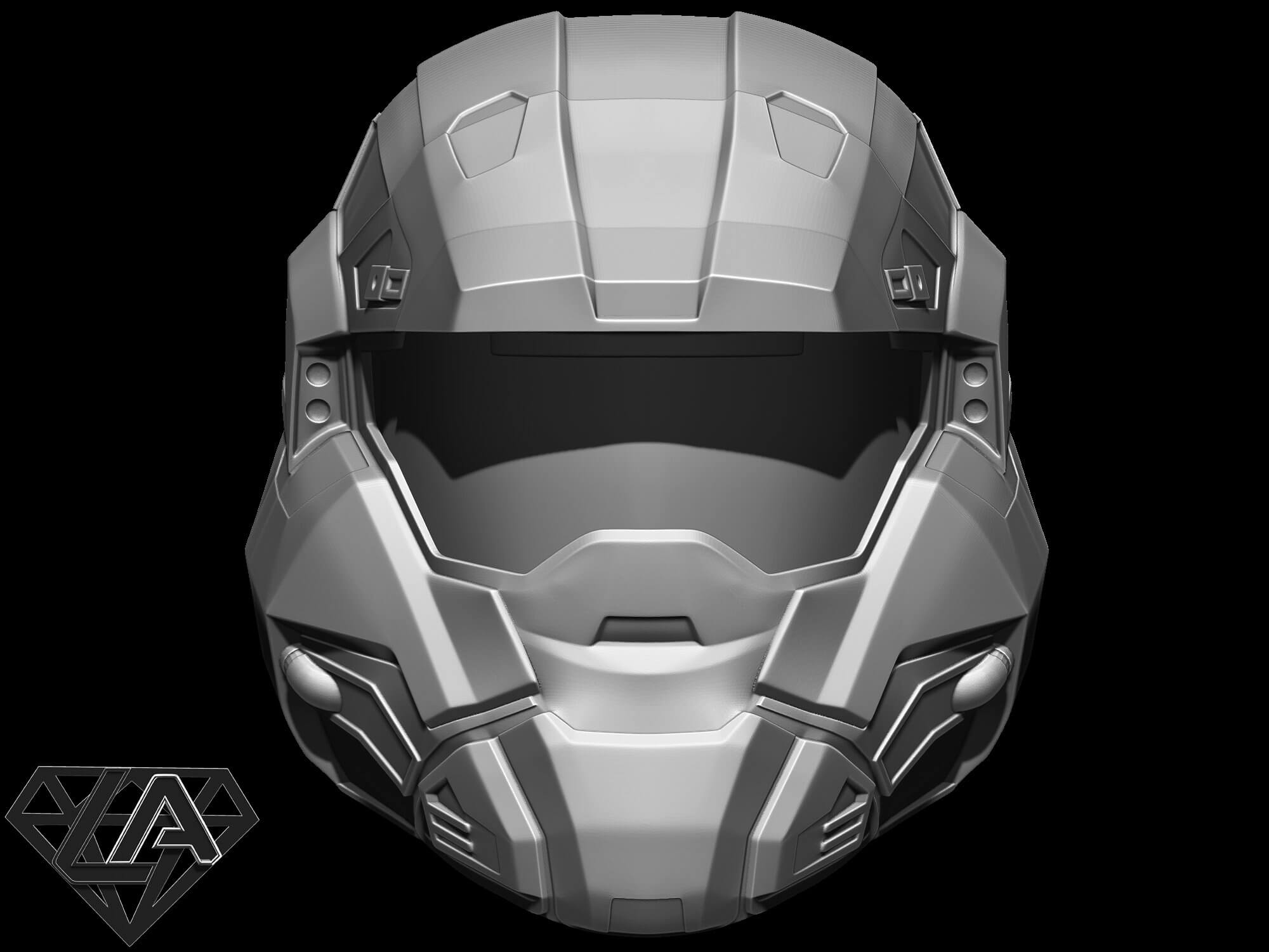 Halo 4 Master Chief Helmet 3d Model