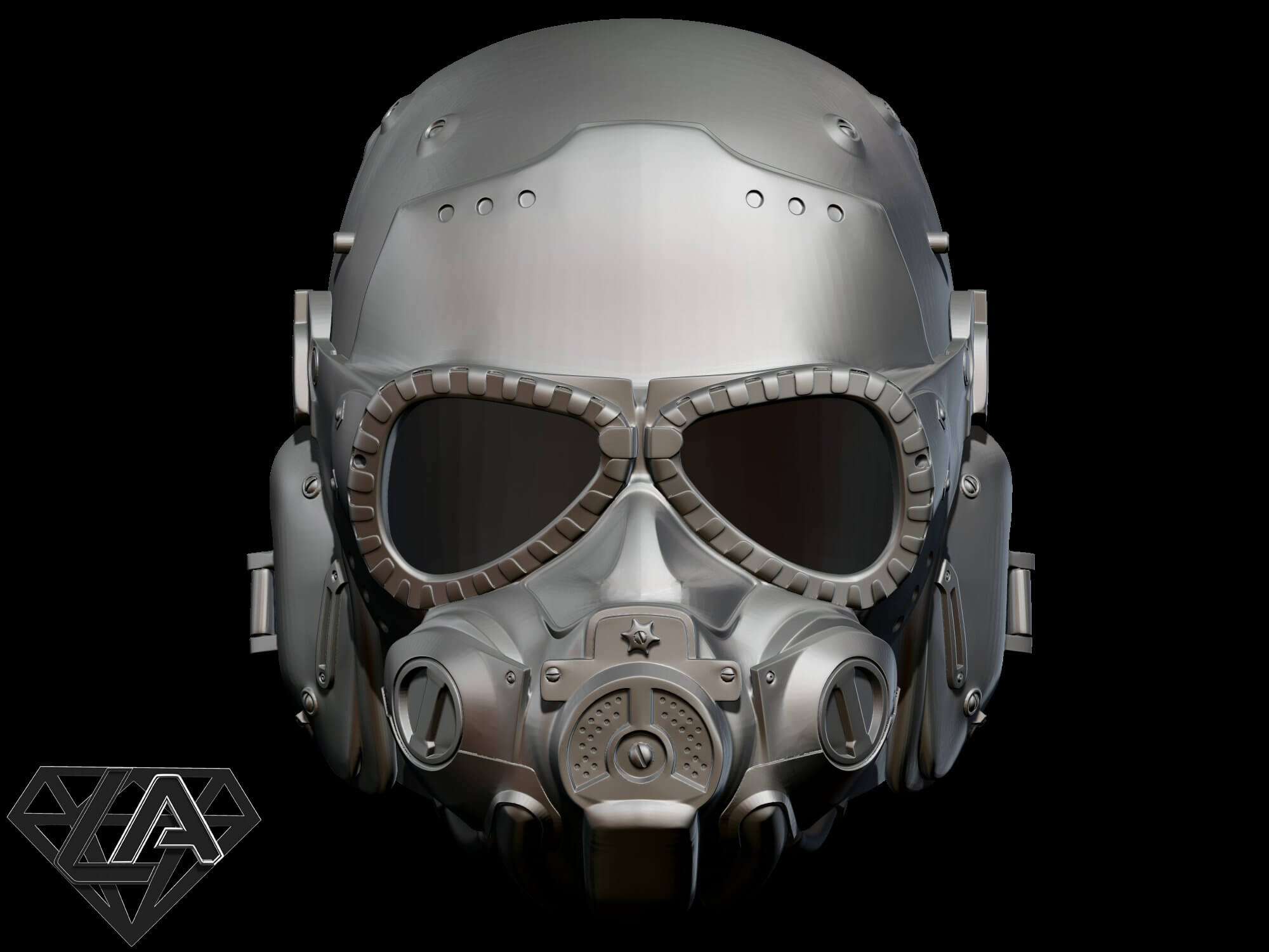 Metro Exodus Sparta Sam Helmet 3D Model by LAfactorystore