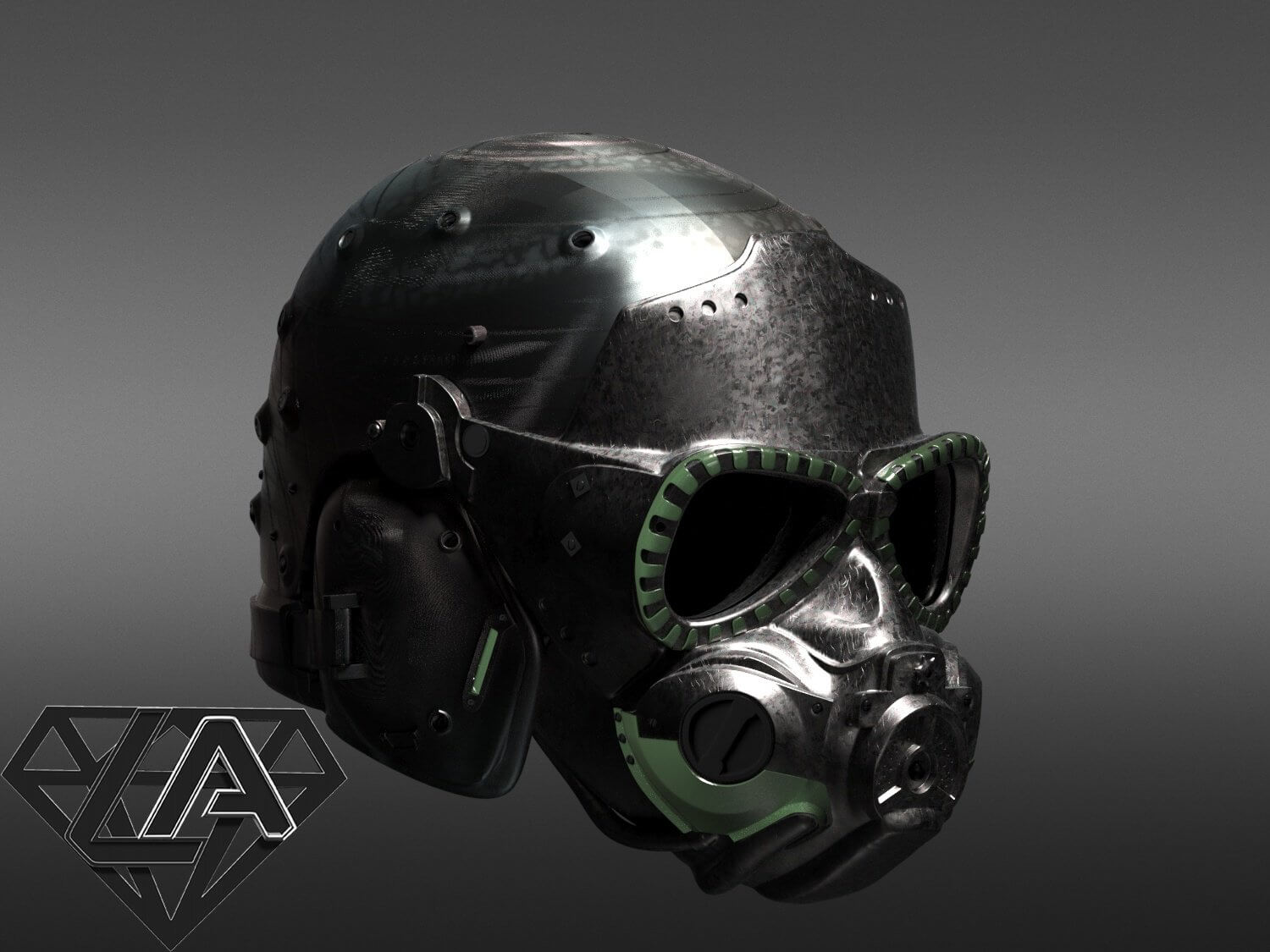 Metro Exodus Sparta Sam Helmet 3D Model by LAfactorystore
