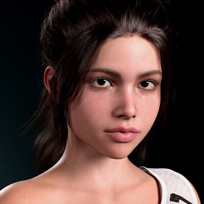 Cassie Character Morph for Genesis 8.1 by LambdaX
