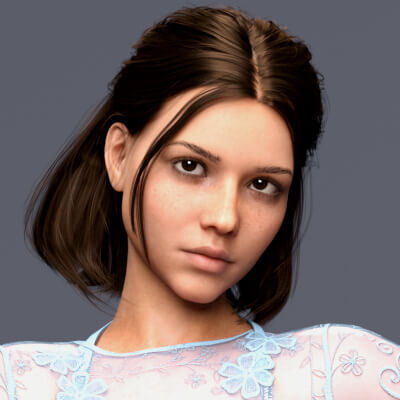Tuned Curvy LDX Alice Character Morph for Genesis 8.1 by LambdaX