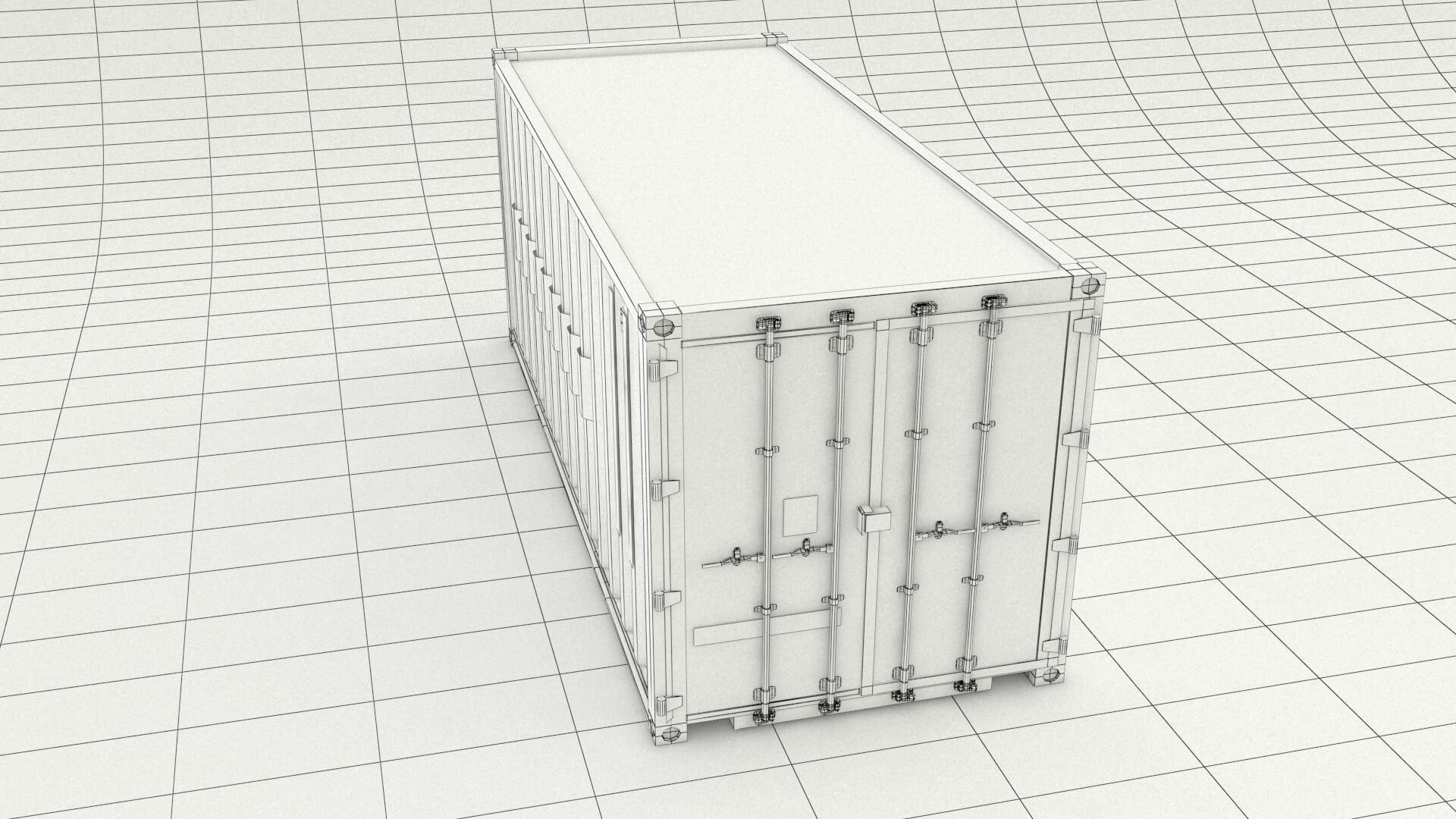 laos Shipping Container - 3D Model by LAOMUSIC ARTS
