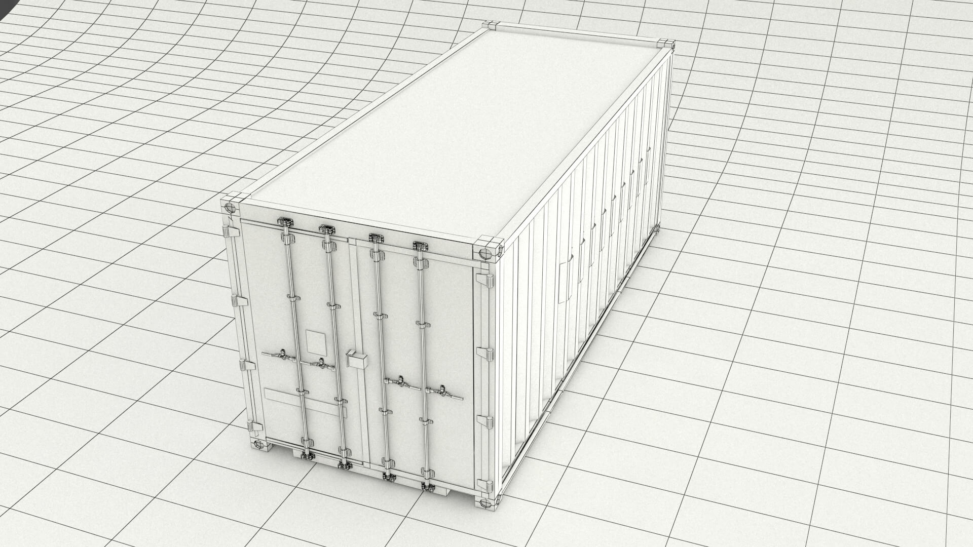 laos Shipping Container - 3D Model by LAOMUSIC ARTS