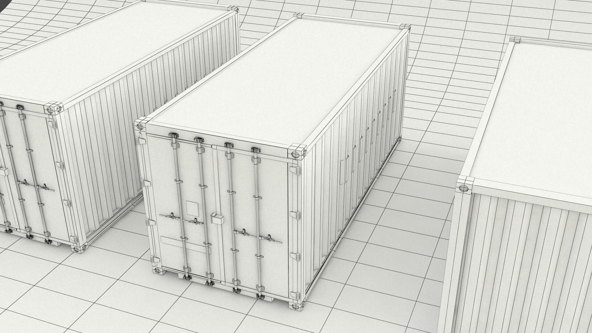 laos Shipping Container - 3D Model by LAOMUSIC ARTS