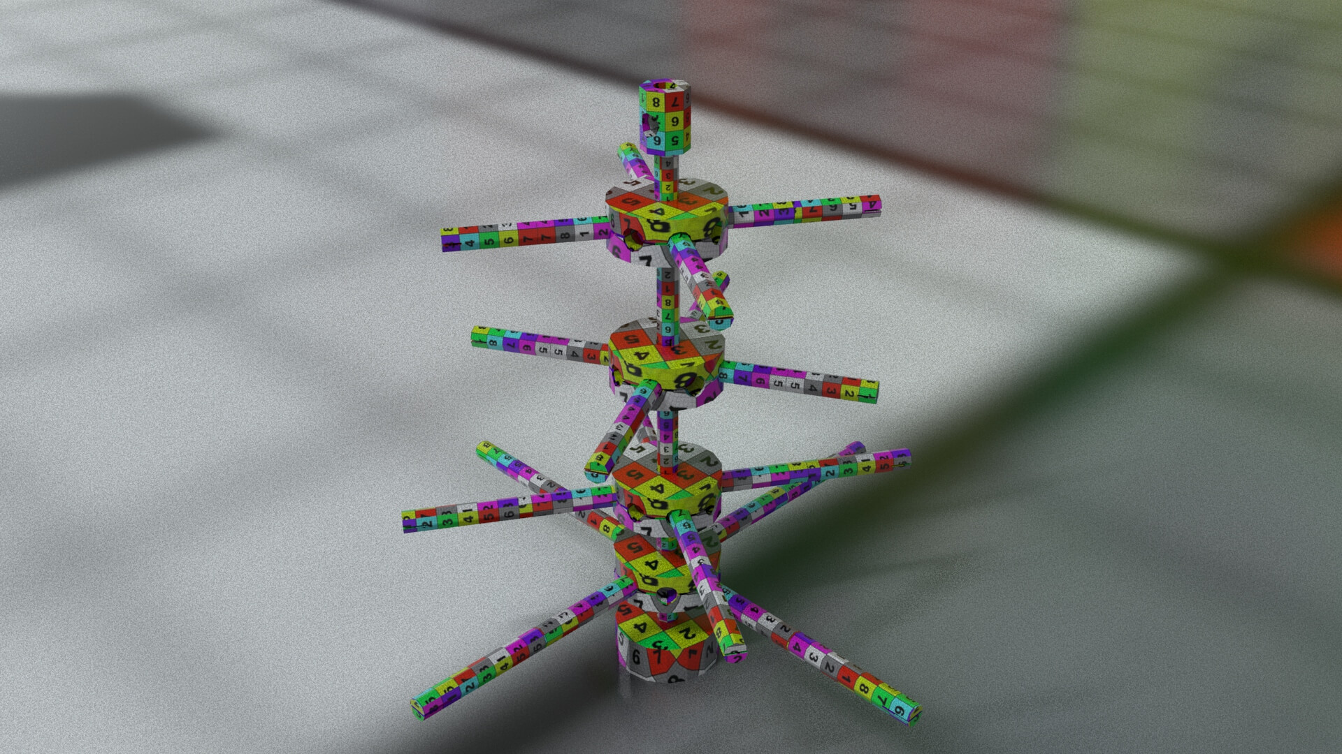 laos Tinker Toy - 3D Model by LAOMUSIC ARTS