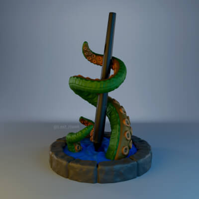 Cthulhu Pen Holder