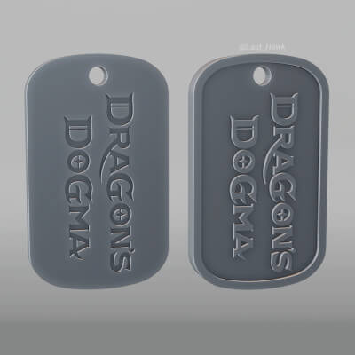Dragons Dogma Dogtag