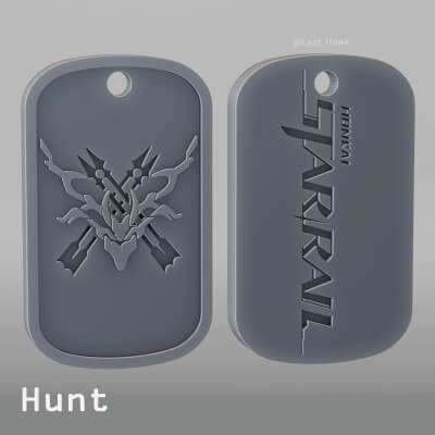 Hunt Dogtag Honkai Star Rail