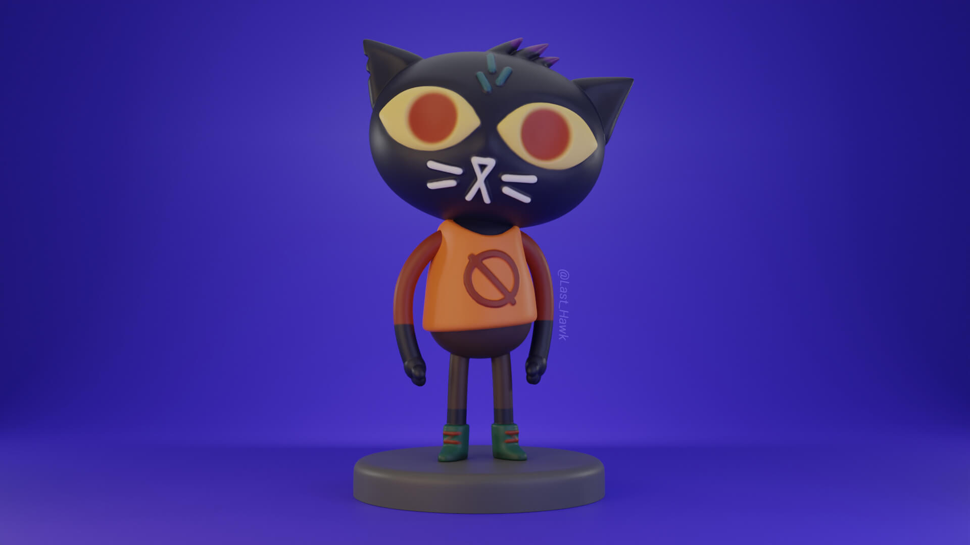 Mae Borowski Night in The Woods 3D Model by Last_Hawk