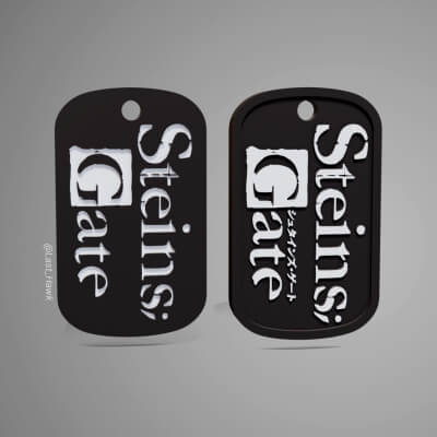 Steins Gate Keychain