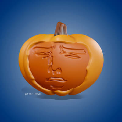 Yaranaika Pumpkin for Halloween