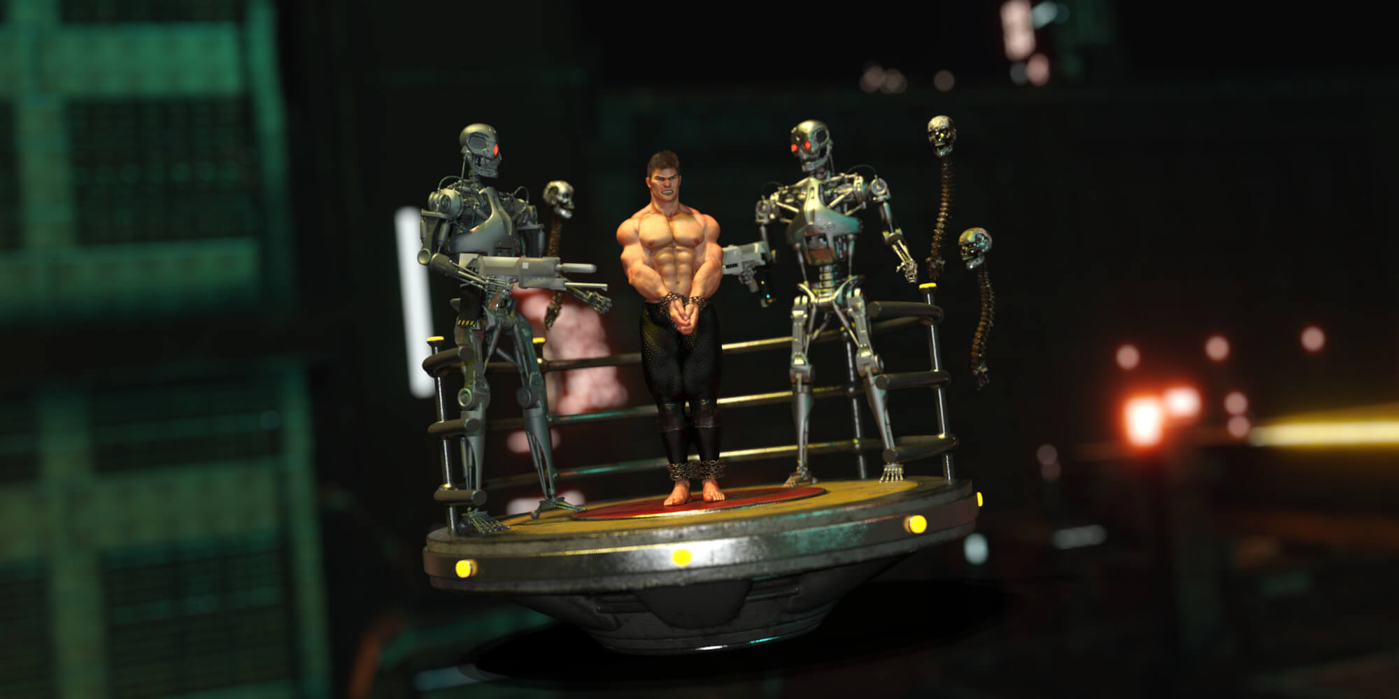 Li Hover Platform - Free Daz Content by Laticis