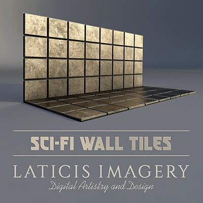 Li Sci-Fi Wall Tiles