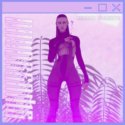 Daydreams Render Preset &amp Prop Set
