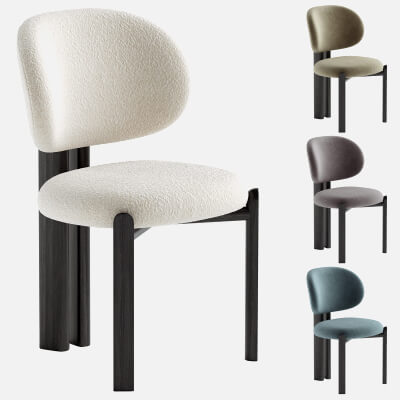 GIMMA Chair modern - 3D Model by Leo_98