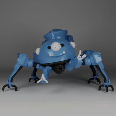 Ghost In The Shell Tachikoma Free Print Ready 3d Model By Leon 3d