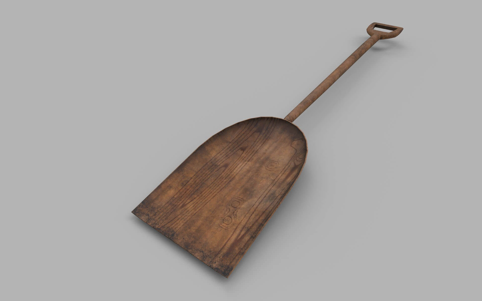 Pack of 6 Medieval Shovels 3D Model by leon017