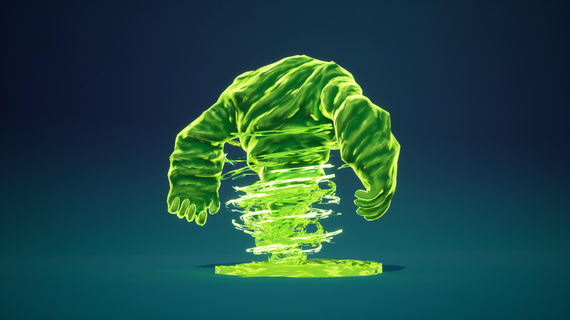 Water Elemental 3D Model by Lil_Pupinduy