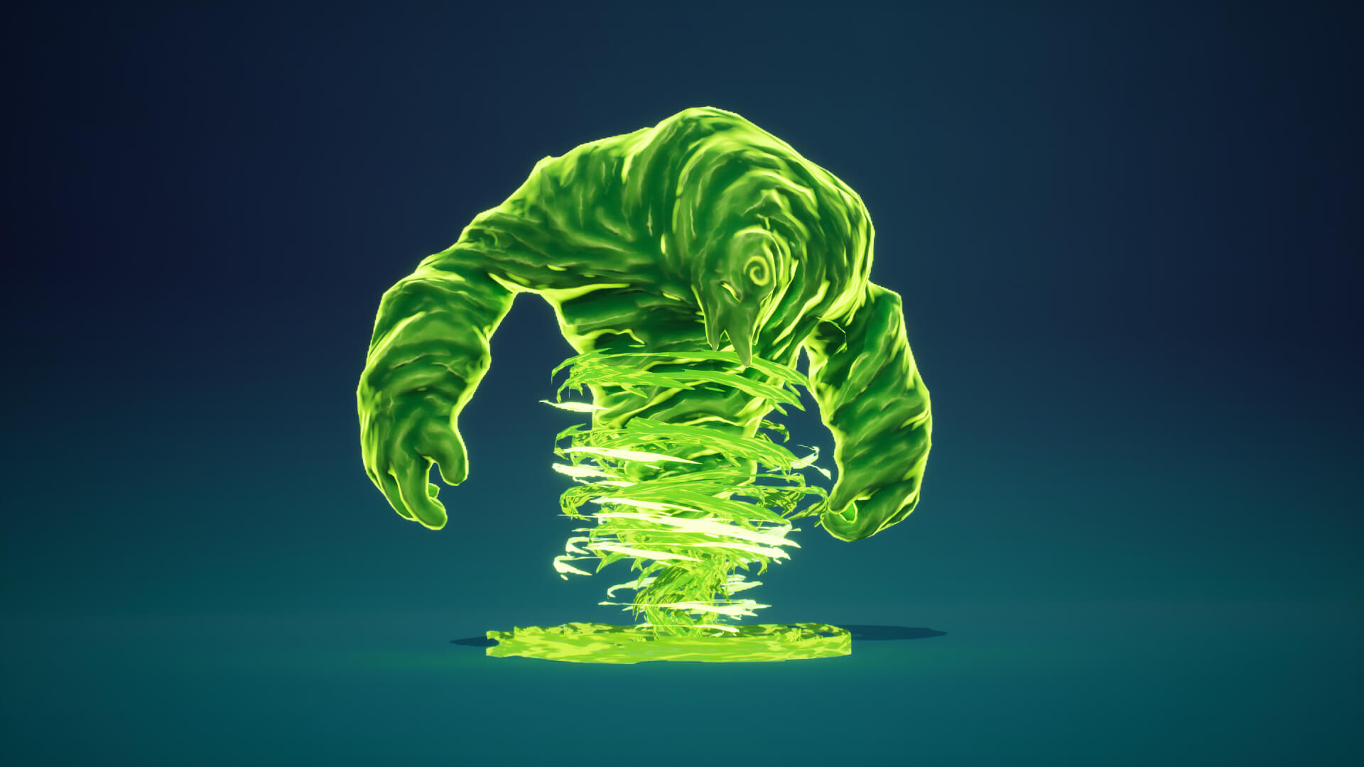 Water Elemental 3D Model by Lil_Pupinduy