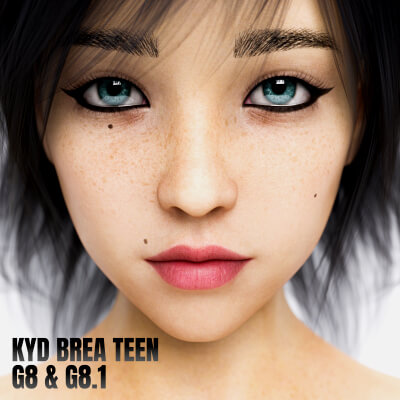 KYD Brea Teen for Genesis 8 and 8.1 Female