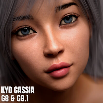 KYD Cassia for Genesis 8 and 8.1 Female by LILL KYD