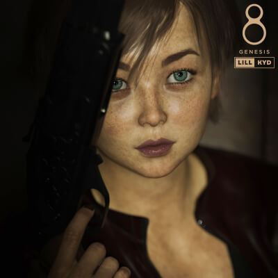KYD Minji for Genesis 8 Female by LILL KYD