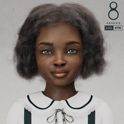 KYD Ngozi Kid for Genesis 8 Female