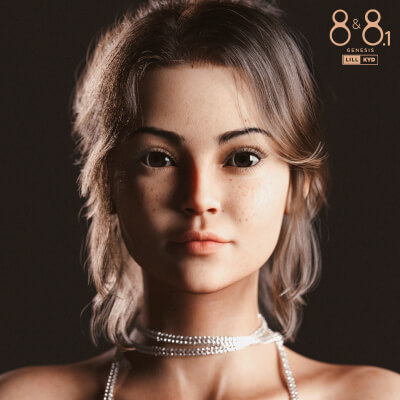 KYD Rhea for Genesis 8 and 8.1 Female